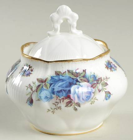 Moonlight Rose Sugar Bowl & Lid