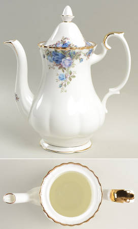 Moonlight Rose Coffee Pot & Lid