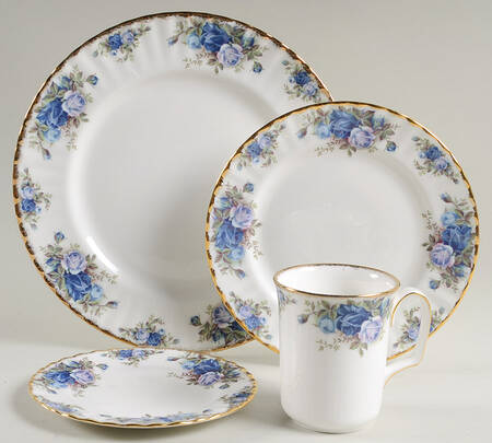 Moonlight Rose 4 Piece Place Setting
