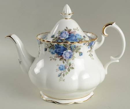 Moonlight Rose Teapot & Lid