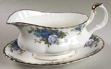 Moonlight Rose Gravy Boat & Underplate