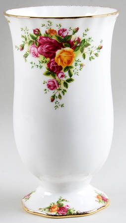 Old Country Roses 8" Vase by Royal Albert