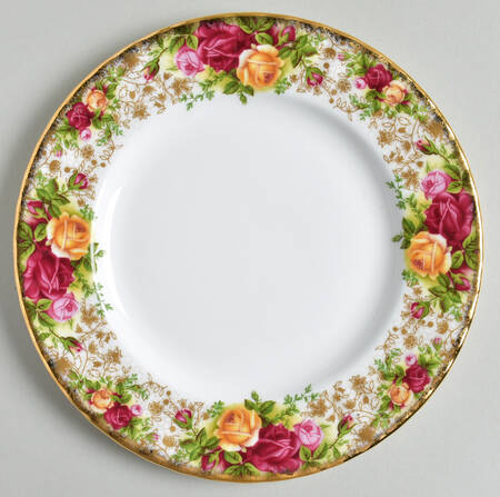 Old Country Roses Salad Plate