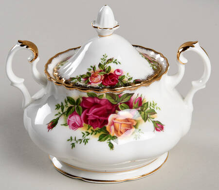 Old Country Roses Sugar Bowl & Lid