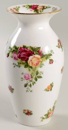 Old Country Roses 7" Vase