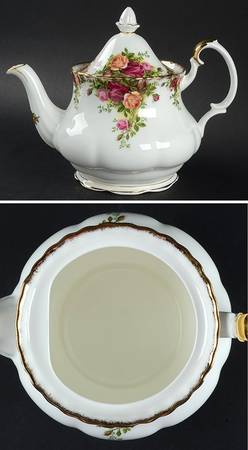 Old Country Roses Teapot & Lid