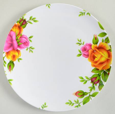 Old Country Roses Melamine Salad Plate