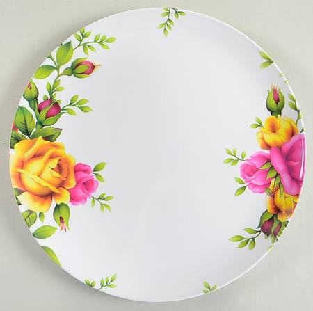 Old Country Roses Melamine Dinner Plate