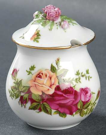 Old Country Roses Jam/Jelly & Lid
