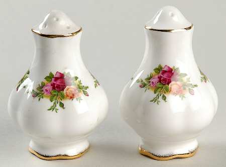 Old Country Roses Salt & Pepper Set