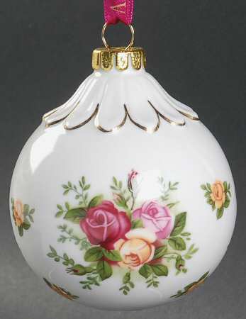 Old Country Roses Bauble Ornament