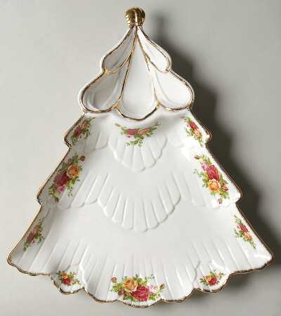 Old Country Roses 1 Piece Chip & Dip