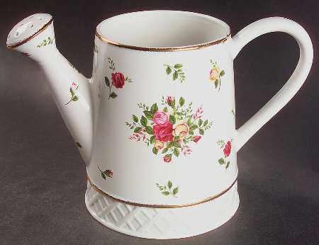 Old Country Roses Watering Can Planter