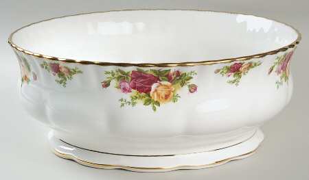Old Country Roses 10" Large Salad Serving Bowl