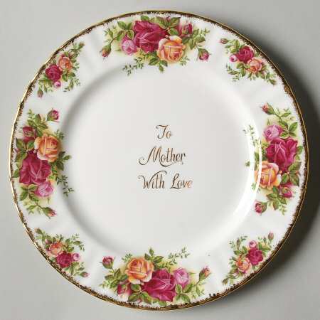 Old Country Roses Holiday Salad Plate