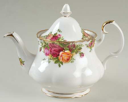 Old Country Roses Mini Teapot & Lid