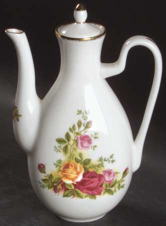 Old Country Roses Mini Coffee Pot & Lid
