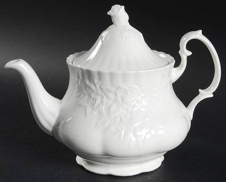 Old English Garden (No Trim) Small Teapot & Lid