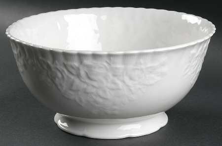 Old English Garden (No Trim) 9" Salad Serving Bowl