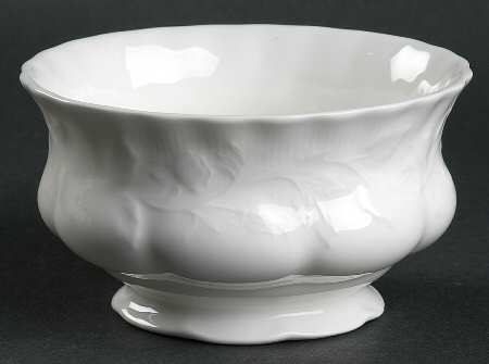 Old English Garden (No Trim) Open Sugar Bowl