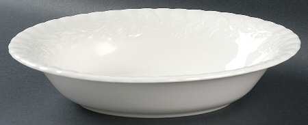 Old English Garden (No Trim) 9" Oval Vegetable Bowl