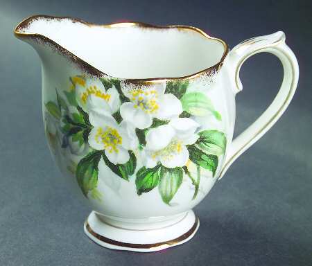 Orange Blossom (Gold Trim) Creamer
