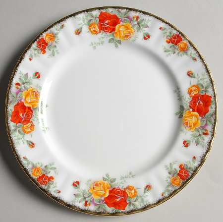 Pacific Rose Salad Plate