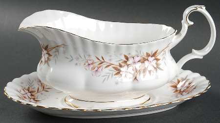 Spring Song Gravy Boat & Underplate