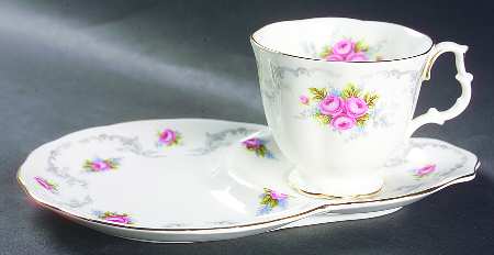 Tranquillity Dessert Plate & Cup Set