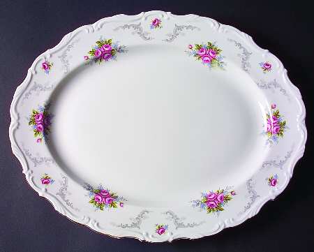 Tranquillity 15" Oval Serving Platter