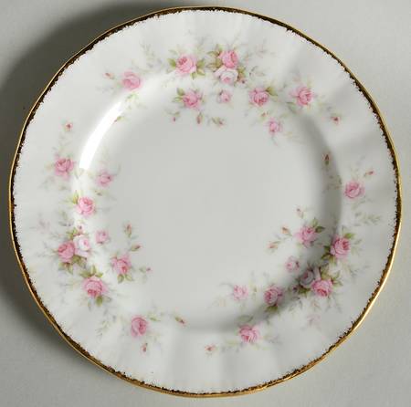 Victoriana Rose (Elizabeth Shape) Dessert/Pie Plate