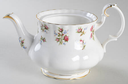 Winsome (White Background) Mini Teapot No Lid