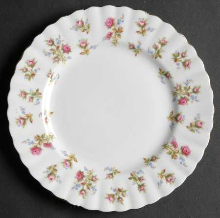 Winsome (White Background) Dessert/Pie Plate