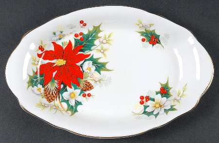 Yuletide (Fluted and Ribbed) Tray for Mini Creamer & Open Sugar