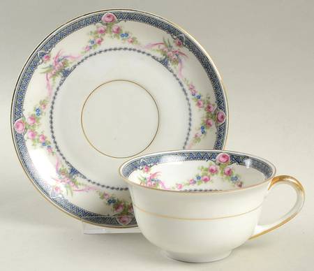 Rosemont Flat Cup & Saucer Set