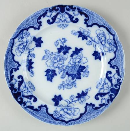 Candia (Flow Blue) by Royal Cauldon