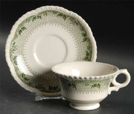 Dartmouth College Footed Cup & Saucer Set