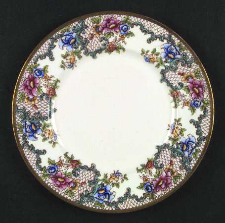 Floradora (Gold Trim, Smooth) by Royal Cauldon