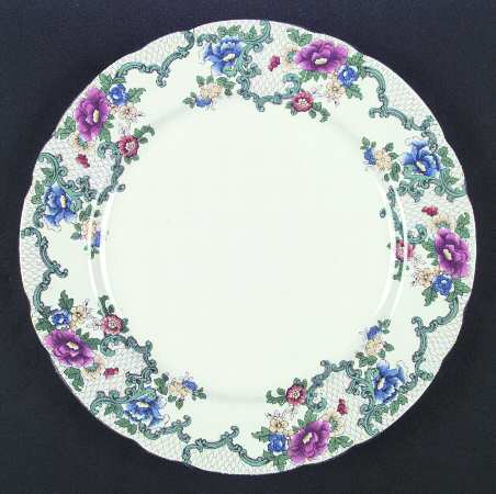 Floradora (Gold Trim, Scalloped) by Royal Cauldon