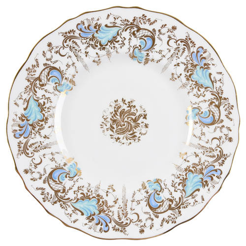 Gainsborough (White with Blue &amp; Gold) by Royal Cauldon