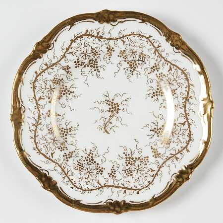 King's Plate White Bread & Butter Plate