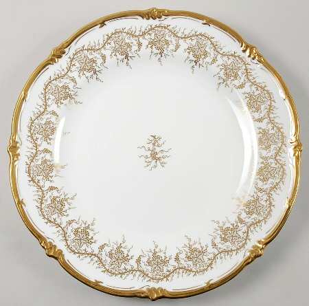 King's Plate White 14" Chop Plate (Round Platter)