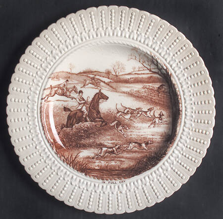 Hunt Brown (Scalloped) by Royal Cauldon