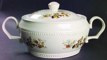 Paradise Round Covered Vegetable by Royal Cauldon