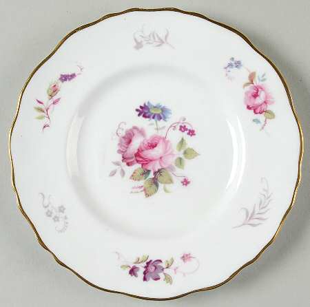 Shrewsbury (Gold Trim) Bread & Butter Plate