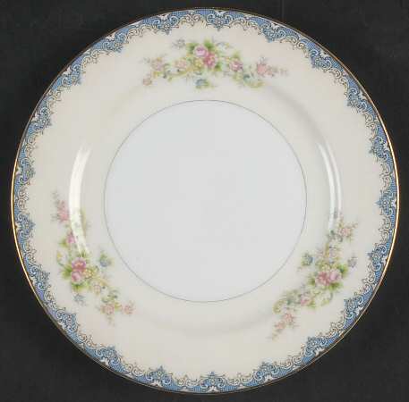 Seneca Blue Bread & Butter Plate by Royal Embassy