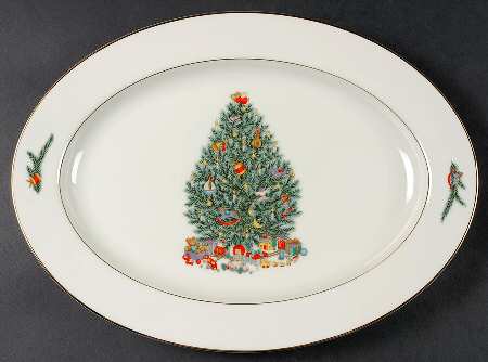 6377 14" Oval Serving Platter