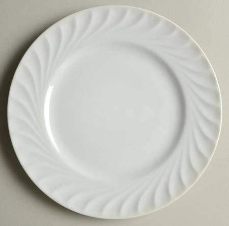 Arctic Snow Salad Plate