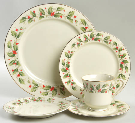 Holly 5 Piece Place Setting