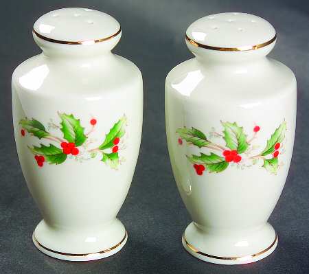 Holly Salt & Pepper Set